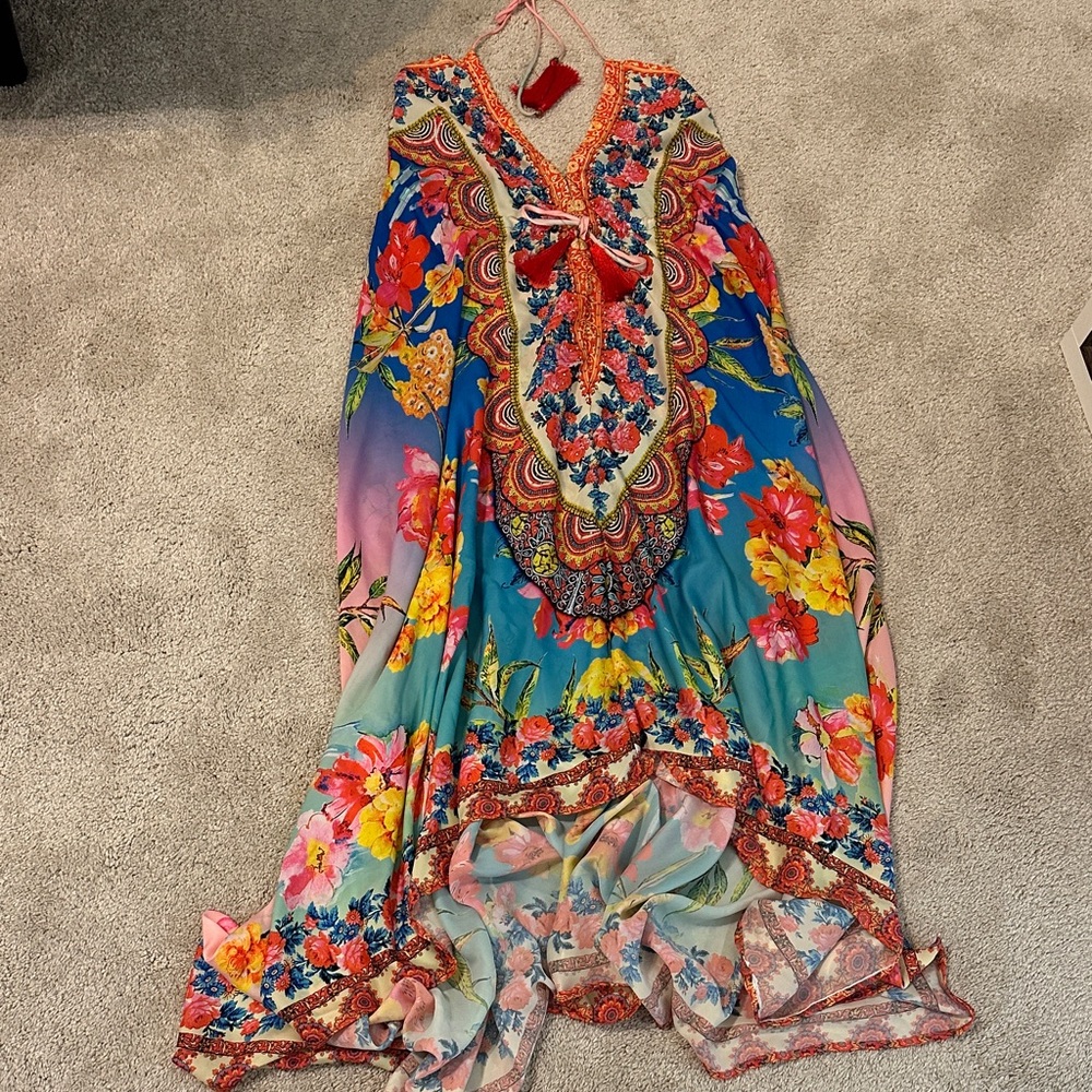 Floral Multicolor Maxi Dress